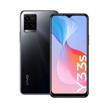 Vivo Y33S Unlocked Smartphone 8/128GB - Mirror Black - Mobiles